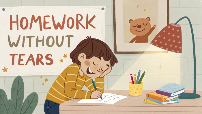 strategies for making homework without tears, helping kids enjoy learning and reduce stress - DialogueDon